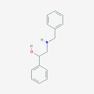 molecular formula C15H17NO B099271 2-(Benzylamino)-1-phenylethanol CAS No. 27159-30-4