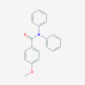 molecular formula C20H17NO2 B099281 N,N-Diphenyl-4-methoxybenzamide CAS No. 16034-40-5