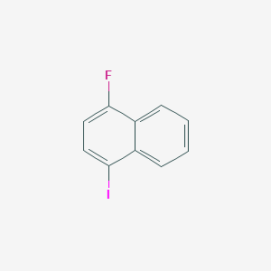 molecular formula C10H6FI B099284 1-Fluoro-4-iodonaphthalene CAS No. 17318-09-1