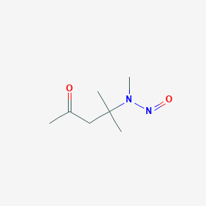2-Pentanone, 4-methyl-4-(N-nitrosomethylamino)-