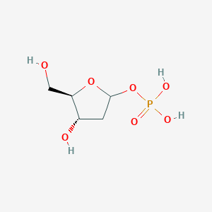 molecular formula C5H11O7P B099291 脱氧核糖-1-磷酸 CAS No. 17210-42-3