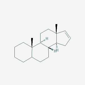 molecular formula C19H30 B099302 Androst-16-ene CAS No. 16506-82-4