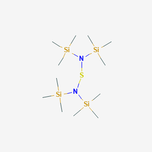 molecular formula C12H36N2SSi4 B099305 Thiobis(hexamethyldisilazane) CAS No. 18243-89-5