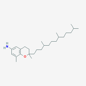 molecular formula C27H47NO B099311 delta-Tocopheramine CAS No. 18230-02-9