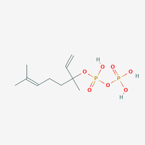molecular formula C10H20O7P2 B099317 Linaloyl diphosphate CAS No. 16789-26-7