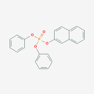 molecular formula C22H17O4P B099319 Naphthalen-2-yl diphenyl phosphate CAS No. 18872-49-6