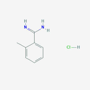 molecular formula C8H11ClN2 B099323 2-Methylbenzamidine Hydrochloride CAS No. 18636-98-1