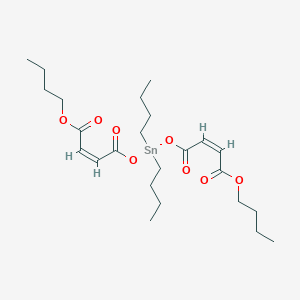 molecular formula C24H40O8Sn B099324 Butyl (Z,Z)-6,6-dibutyl-4,8,11-trioxo-5,7,12-trioxa-6-stannahexadeca-2,9-dienoate CAS No. 15546-16-4