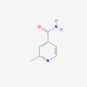 molecular formula C7H8N2O B099329 2-甲基吡啶-4-甲酰胺 CAS No. 19354-04-2