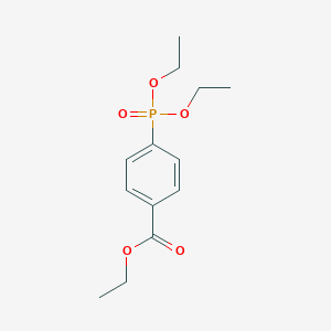 B099347 Ethyl 4-(diethoxyphosphoryl)benzoate CAS No. 17067-92-4