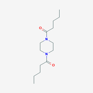 Piperazine, 1,4-divaleryl-