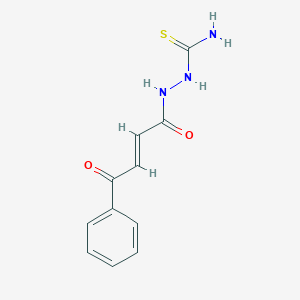 [[(E)-4-oxo-4-phenylbut-2-enoyl]amino]thiourea