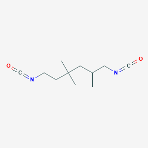 molecular formula C11H18N2O2 B099368 1,6-diisocyanato-2,4,4-trimethylhexane CAS No. 15646-96-5