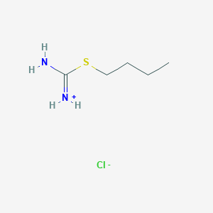 molecular formula C5H13ClN2S B099371 2-Butylisothiouronium chloride CAS No. 18939-69-0