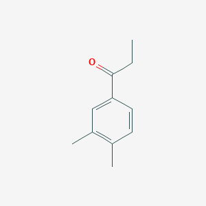 molecular formula C11H14O B099388 1-(3,4-Dimethylphenyl)propan-1-one CAS No. 17283-12-4