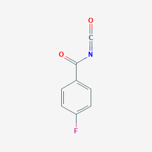 molecular formula C8H4FNO2 B099393 4-Fluorobenzoyl isocyanate CAS No. 18354-35-3