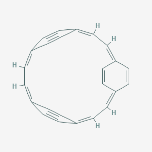 Tetracyclo[14.2.2.24,7.210,13]tetracosa-1,3,5,7,9,11,13,15,17,19,21,23-dodecaene