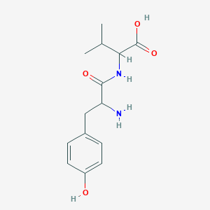 molecular formula C14H20N2O4 B099396 酪氨酰-缬氨酸 CAS No. 17355-09-8