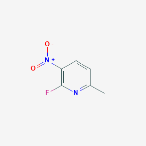molecular formula C6H5FN2O2 B099400 2-Fluoro-6-methyl-3-nitropyridine CAS No. 19346-45-3