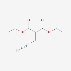 molecular formula C10H14O4 B099404 2-(丙-2-炔-1-基)丙二酸二乙酯 CAS No. 17920-23-9
