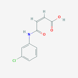B099405 (Z)-4-((3-Chlorophenyl)amino)-4-oxobut-2-enoic acid CAS No. 18196-80-0