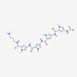molecular formula C30H38N10O5 B009942 Antibiotic P 4+ CAS No. 107561-34-2