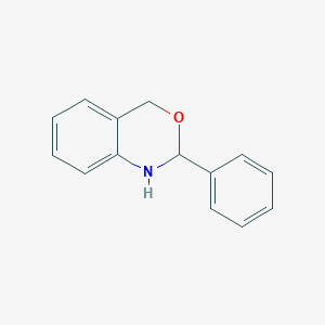 molecular formula C14H13NO B099420 2-phenyl-2,4-dihydro-1H-3,1-benzoxazine CAS No. 82085-86-7