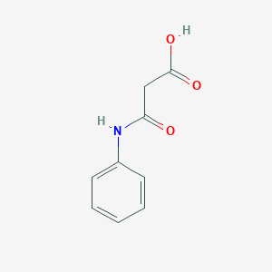 molecular formula C9H9NO3 B099428 3-Anilino-3-oxopropanoic acid CAS No. 15580-32-2
