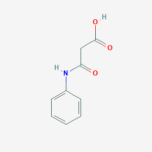 molecular formula C9H9NO3 B099428 Malonanilic acid CAS No. 15580-32-2