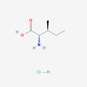 molecular formula C6H14ClNO2 B099432 L-Isoleucine hydroChloride CAS No. 17694-98-3