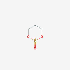 molecular formula C3H6O3P+ B099435 1,3,2-Dioxaphosphorinane-2-oxide CAS No. 16352-21-9