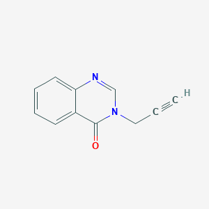 molecular formula C11H8N2O B099467 3-(2-Propynyl)quinazolin-4(3H)-one CAS No. 16347-56-1