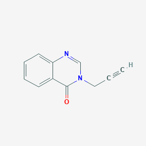 molecular formula C11H8N2O B099467 3-(2-Propynyl)-4(3H)-quinazolinone CAS No. 16347-56-1