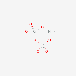 molecular formula Cr2NiO7 B099472 Nickel dichromate CAS No. 15586-38-6