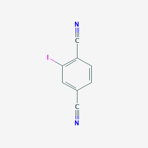 molecular formula C8H3IN2 B099476 2-Iodo-terephthalonitrile CAS No. 18870-14-9