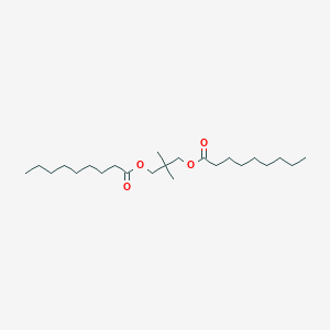 molecular formula C23H44O4 B099479 2,2-Dimethylpropane-1,3-diyl dinonanoate CAS No. 15834-05-6