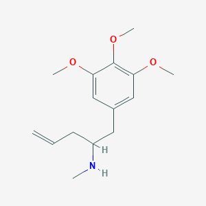 molecular formula C15H23NO3 B099492 Trimoxamine CAS No. 15686-23-4