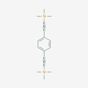 molecular formula C16H22Si2 B099497 1,4-Bis[(trimethylsilyl)ethynyl]benzene CAS No. 17938-13-5