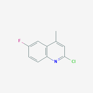 2-Chloro-6-fluoro-4-methylquinoline