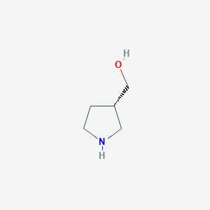 molecular formula C5H11NO B009950 (S)-Pyrrolidin-3-ylmethanol CAS No. 110013-19-9