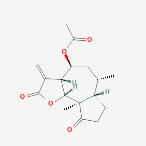 molecular formula C17H22O5 B099506 Confertiflorin CAS No. 17066-70-5