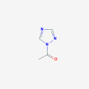 molecular formula C4H5N3O B099509 1-Acetyl-1,2,4-triazole CAS No. 15625-88-4