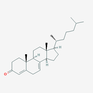 molecular formula C27H42O B099512 胆固醇-4,7-二烯-3-酮 CAS No. 16826-35-0