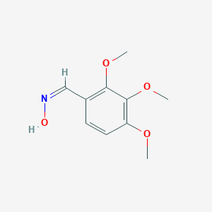 molecular formula C10H13NO4 B099514 (Hydroxyimino)(2,3,4-trimethoxyphenyl)methane CAS No. 15258-55-6