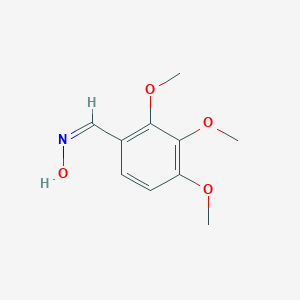 molecular formula C10H13NO4 B099514 2,3,4-Trimethoxybenzaldehyde oxime CAS No. 15258-55-6