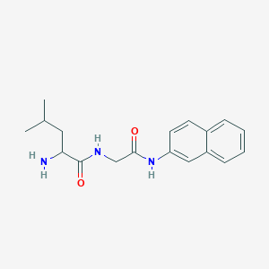 molecular formula C18H23N3O2 B009952 Leu-Gly beta-naphthylamide CAS No. 100930-00-5