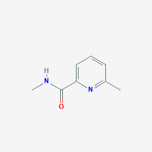 molecular formula C8H10N2O B009953 N,6-dimethylpicolinamide CAS No. 107427-69-0