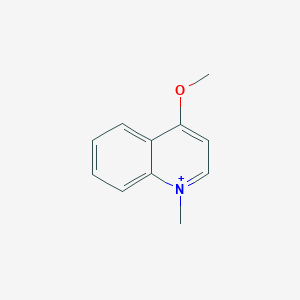 molecular formula C11H12NO+ B099536 Echinorine CAS No. 18095-64-2
