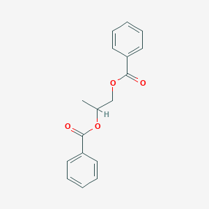 molecular formula C17H16O4 B099542 Propylene glycol dibenzoate CAS No. 19224-26-1