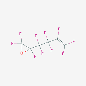 molecular formula C6F10O B099568 Trifluoro(1,1,2,2,3,4,4-heptafluorobut-3-enyl)oxirane CAS No. 15453-10-8